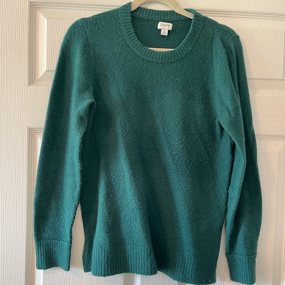J. Crew Green Sweater